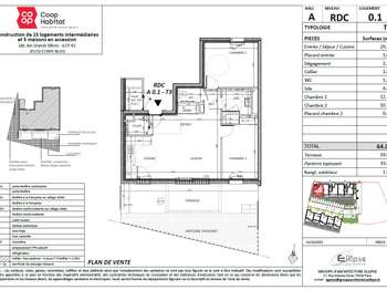 Vente appartement 3 pièces