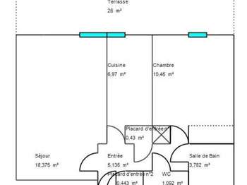 Vente appartement 2 pièces Vente appartement 2 pièces