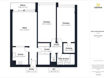 Vente appartement 3 pièces Vente appartement 3 pièces