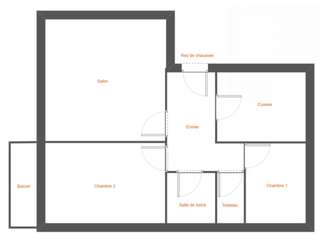 Vente appartement 3 pièces
