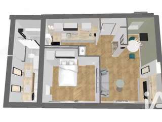 Vente appartement 2 pièces Vente appartement 2 pièces