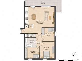 Vente appartement 4 pièces Vente appartement 4 pièces