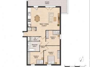Vente appartement 4 pièces Vente appartement 4 pièces