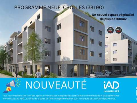 Vente appartement 3 pièces Crolles 38