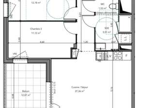 Vente Appartement 3 piècesCrozon