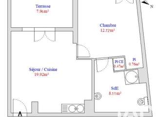 Vente appartement 2 pièces