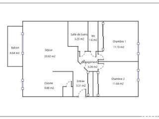 Vente appartement 3 pièces Vente appartement 3 pièces
