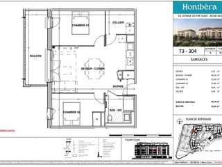 Vente appartement 3 pièces