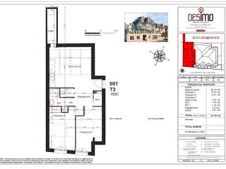 Vente appartement 3 pièces