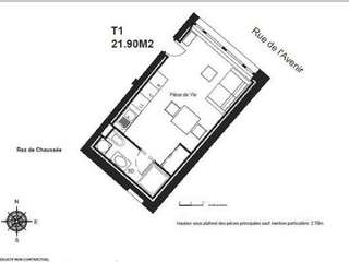 Vente Studio 1 pièce