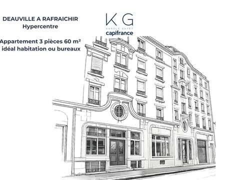 Vente appartement 3 pièces Deauville 14