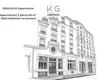 Vente Appartement 3 piècesDeauville