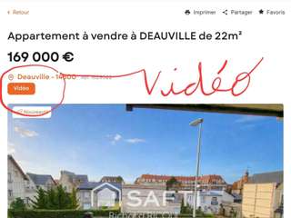 Vente appartement 1 pièce Vente appartement 1 pièce