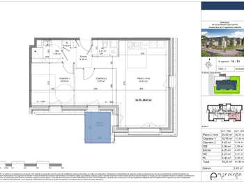 Vente appartement 3 pièces