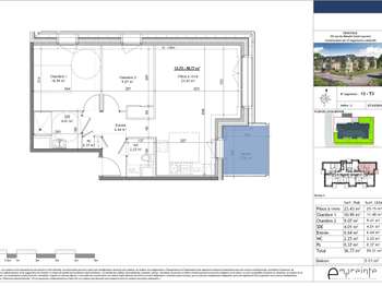 Vente appartement 3 pièces