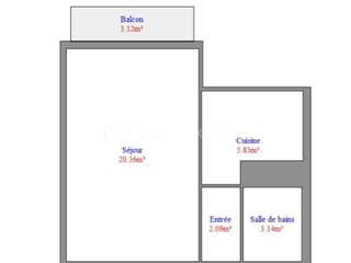 Vente appartement 1 pièce