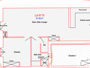 Vente Appartement 2 piècesDecazeville