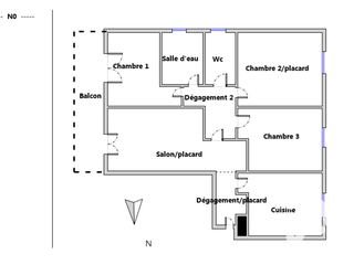 Vente appartement 4 pièces