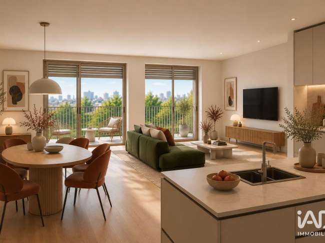 Appartement 4 pièces 73 m² · à Décines-Charpieu · 73 m² · 296 950 €