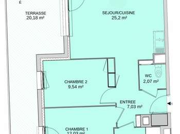 Vente Appartement 3 piècesDéville-lès-Rouen