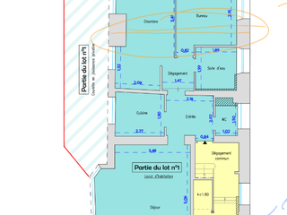 Vente appartement 3 pièces