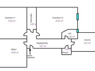 Vente appartement 3 pièces Vente appartement 3 pièces
