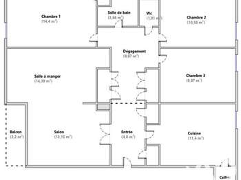 Vente appartement 5 pièces Vente appartement 5 pièces