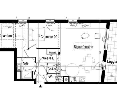 Vente appartement 3 pièces