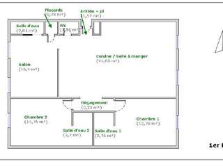 Vente appartement 4 pièces