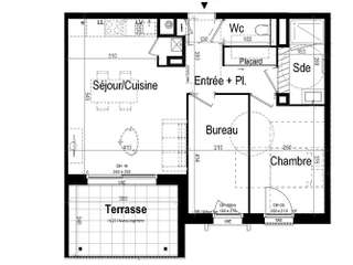 Vente appartement 3 pièces
