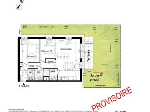 Vente appartement 3 pièces