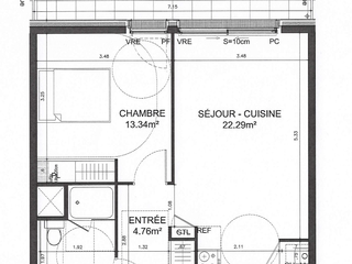 Vente appartement 2 pièces