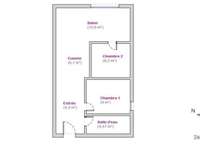 Vente Chambre 2 pièces