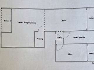 Vente appartement 2 pièces
