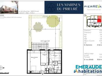 Vente appartement 3 pièces