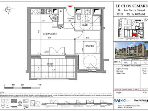 Vente appartement 2 pièces Vente appartement 2 pièces