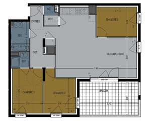 Vente appartement 4 pièces