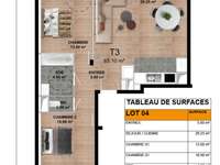 Vente appartement 3 pièces