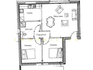 Vente appartement 3 pièces