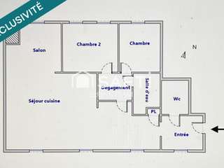 Vente appartement 3 pièces
