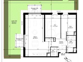 Vente appartement 3 pièces