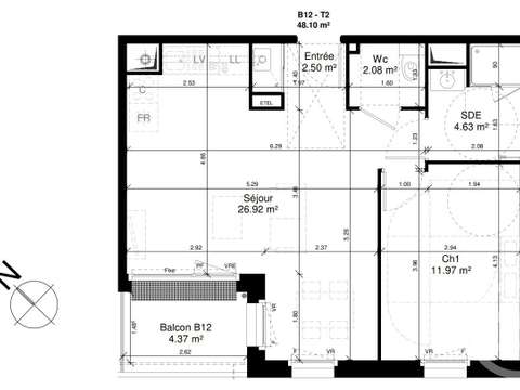 Vente appartement 2 pièces Vente appartement 2 pièces