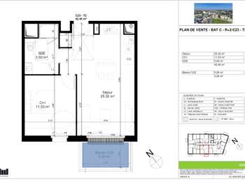 Vente appartement 2 pièces Vente appartement 2 pièces