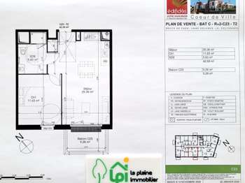 Vente appartement 2 pièces Vente appartement 2 pièces
