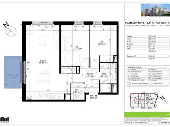 Vente appartement 3 pièces