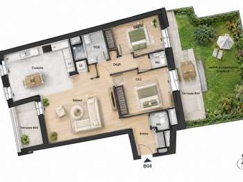 Vente appartement 3 pièces