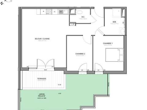 Vente appartement 3 pièces Draguignan 83