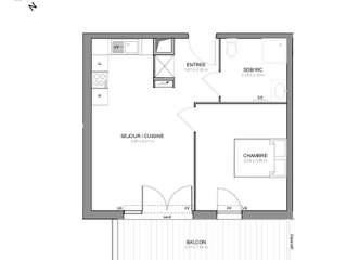 Vente appartement 2 pièces