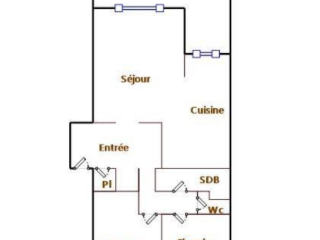 Vente appartement 3 pièces