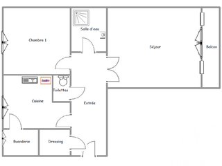 Vente appartement 3 pièces